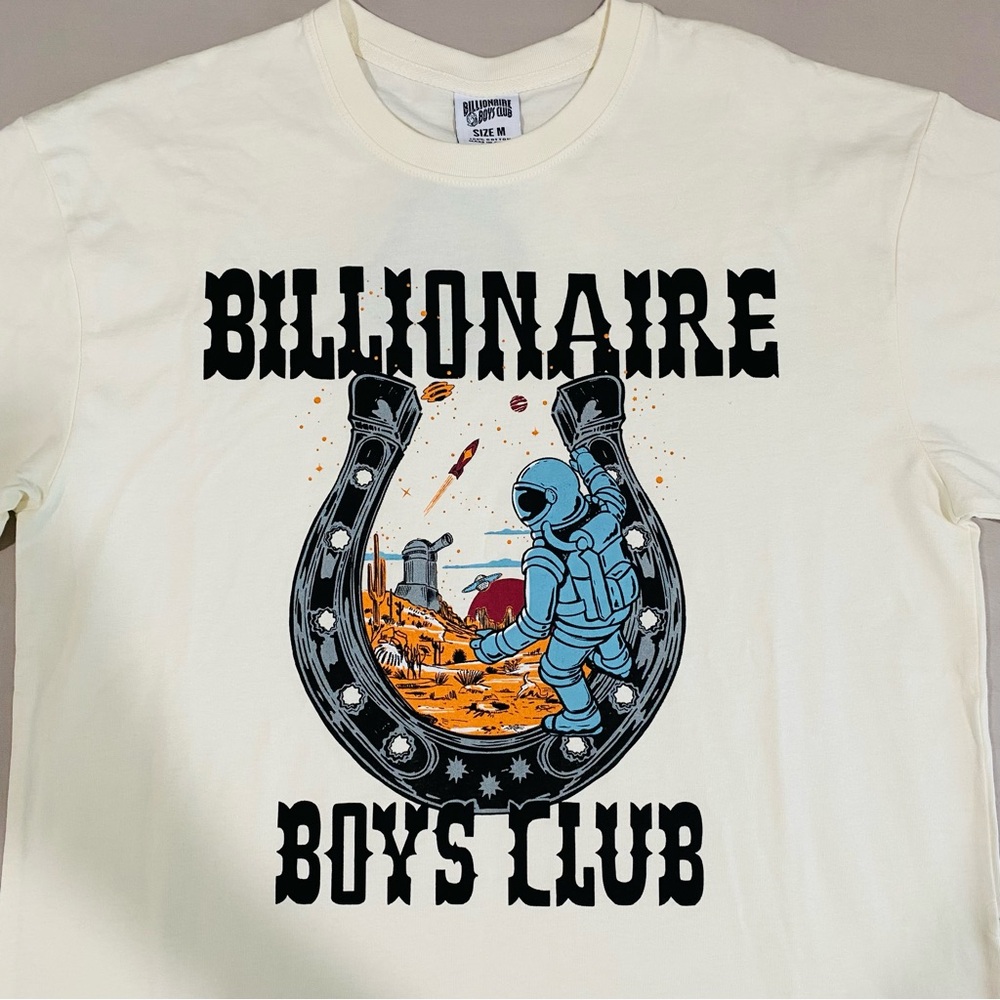 Billionaire Boys Club Short Sleeve Cotton T-Shirt Knit, Men’s - Picture 3 of 8